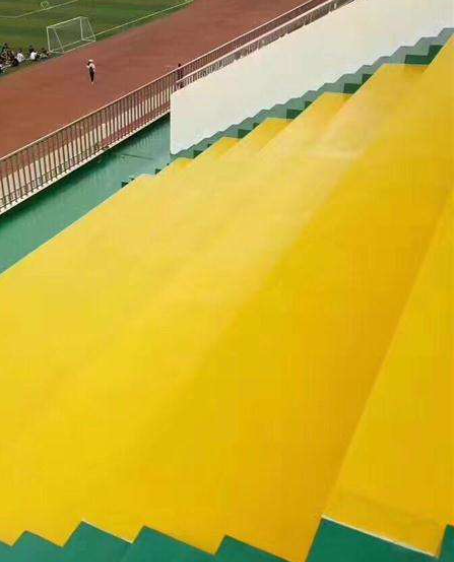 信阳球场台阶翻新修补改造